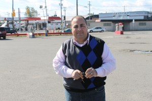 Behind me was the original location of the Stockade, the first nightclub to feature live Armenian music in the Delray area of Detroit