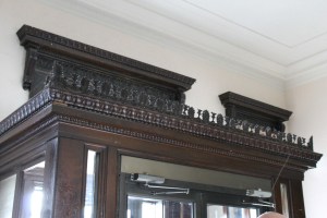 Inside front entrance (lobby) into the building. 