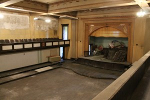 I took this photo form the balcony so you could see the layout of how the church was set up. 