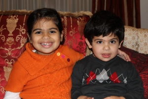 This is a picture of my children - Aline and Alexan. I look at them and know Turkey failed. 